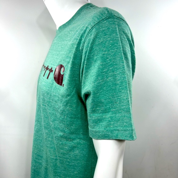 CARHARTT, GREEN, MEDIUM, LOOSE FIT, SHORT SLEEVES, T-SHIRT - Picture 4 of 12